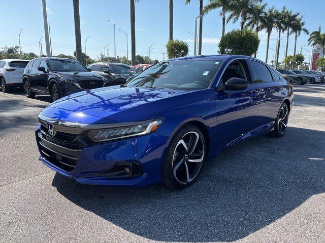 used 2021 Honda Accord car, priced at $23,238