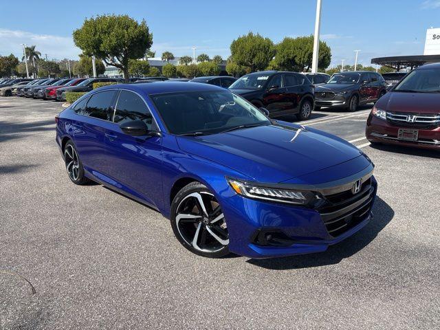 used 2021 Honda Accord car, priced at $23,238