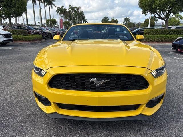 used 2017 Ford Mustang car, priced at $19,283