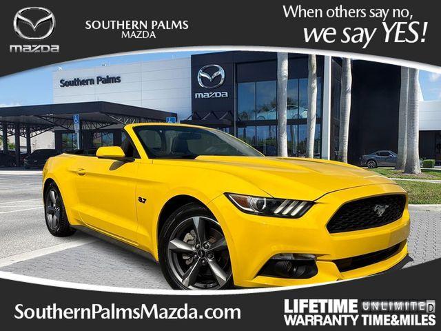 used 2017 Ford Mustang car, priced at $19,283