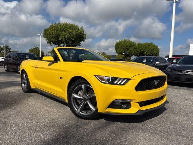 used 2017 Ford Mustang car, priced at $19,283