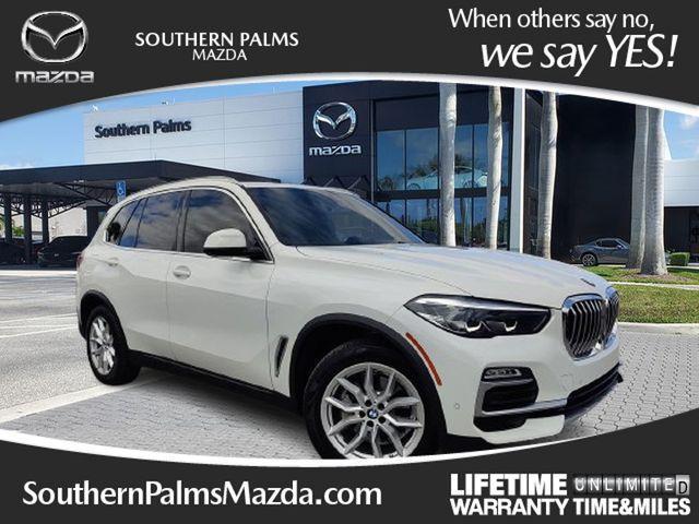 used 2021 BMW X5 car, priced at $29,850