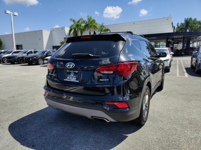 used 2018 Hyundai Santa Fe Sport car, priced at $14,998