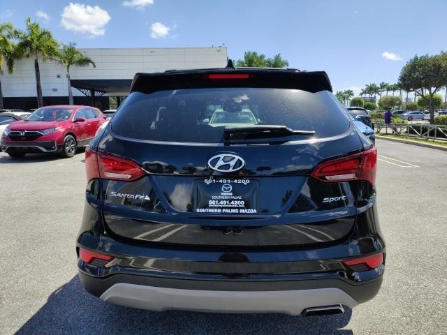 used 2018 Hyundai Santa Fe Sport car, priced at $14,998