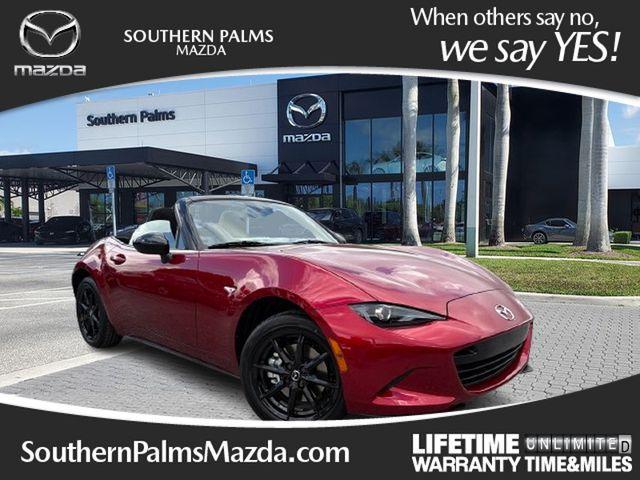 new 2025 Mazda MX-5 Miata car, priced at $31,470