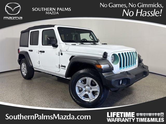 used 2022 Jeep Wrangler Unlimited car, priced at $28,162