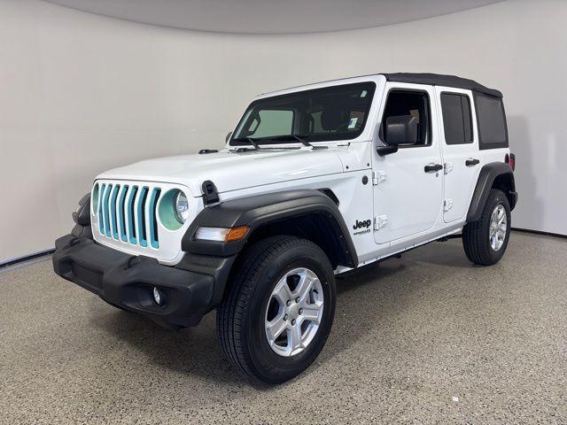 used 2022 Jeep Wrangler Unlimited car, priced at $28,162