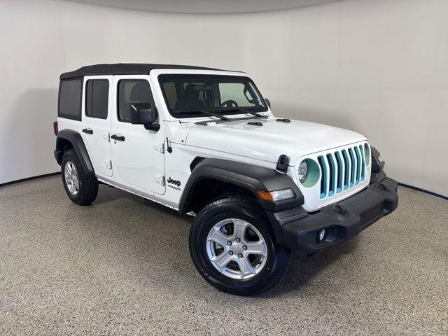 used 2022 Jeep Wrangler Unlimited car, priced at $28,162