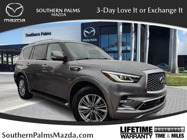 used 2020 INFINITI QX80 car, priced at $27,697