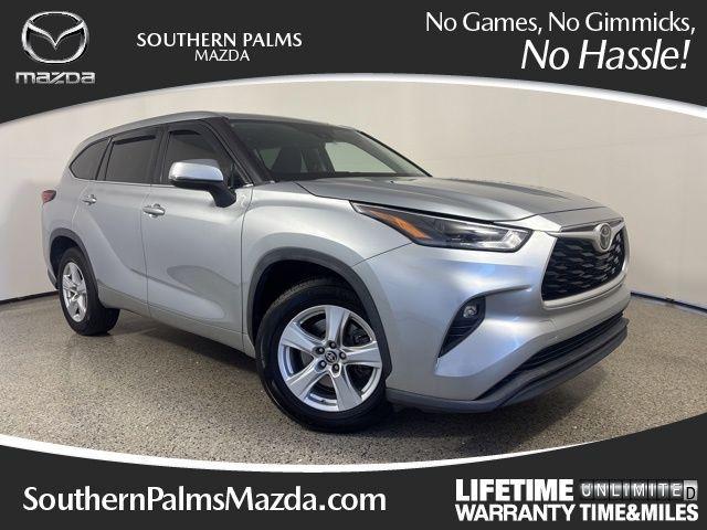 used 2021 Toyota Highlander car, priced at $25,192