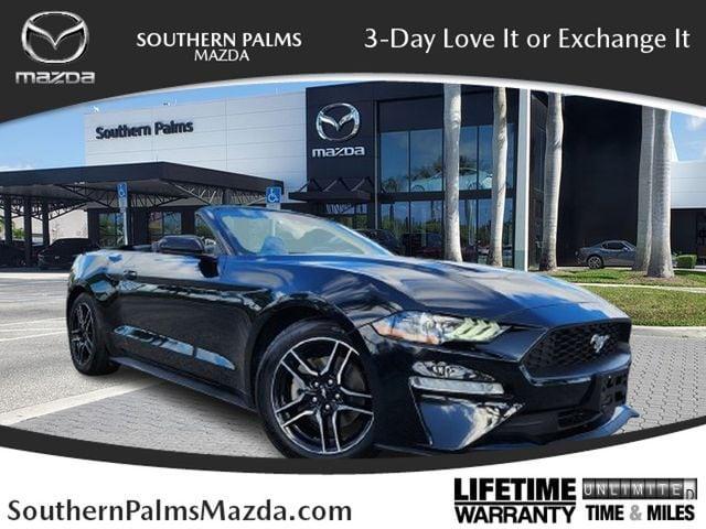 used 2021 Ford Mustang car, priced at $20,156