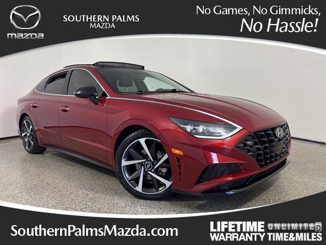 used 2023 Hyundai Sonata car, priced at $22,135