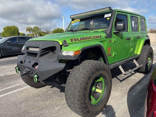 used 2018 Jeep Wrangler Unlimited car, priced at $43,738