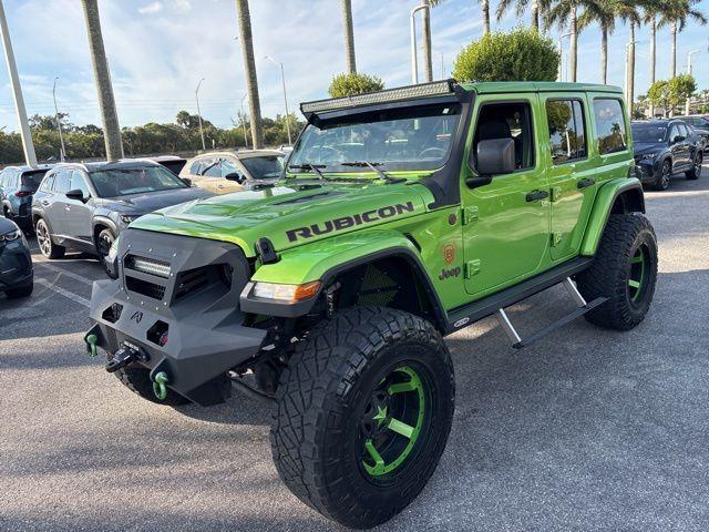 used 2018 Jeep Wrangler Unlimited car, priced at $33,151