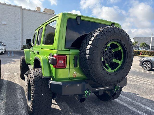 used 2018 Jeep Wrangler Unlimited car, priced at $43,738