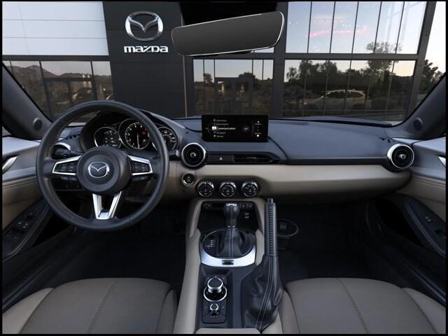 new 2025 Mazda MX-5 Miata RF car, priced at $39,902