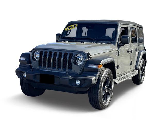 used 2020 Jeep Wrangler Unlimited car, priced at $29,411