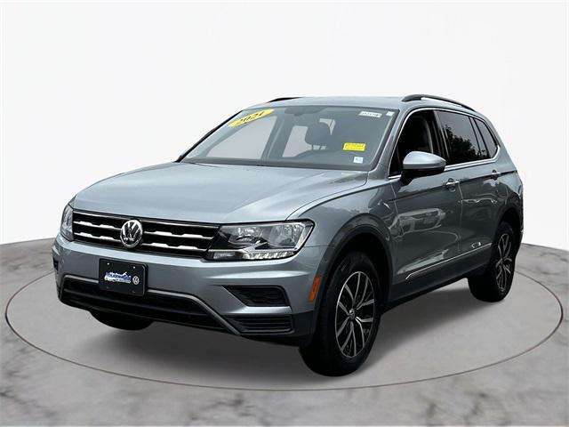 used 2021 Volkswagen Tiguan car, priced at $17,381