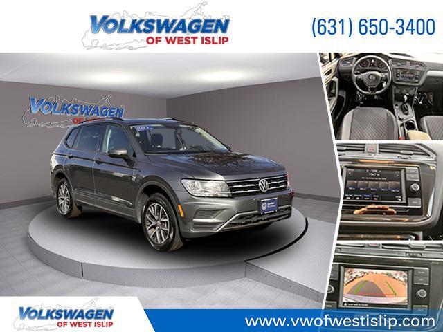used 2021 Volkswagen Tiguan car, priced at $17,616