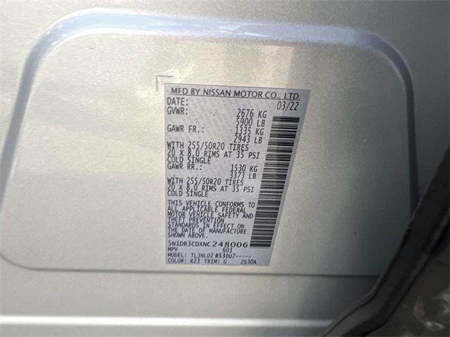 used 2022 Nissan Pathfinder car, priced at $25,039