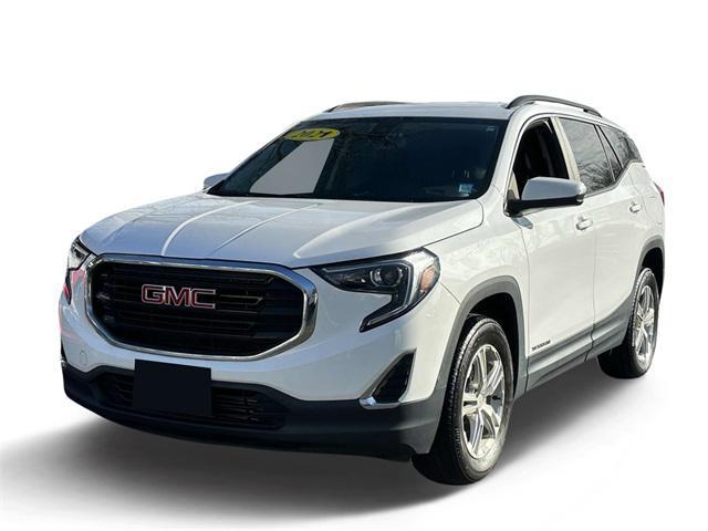 used 2021 GMC Terrain car, priced at $18,394