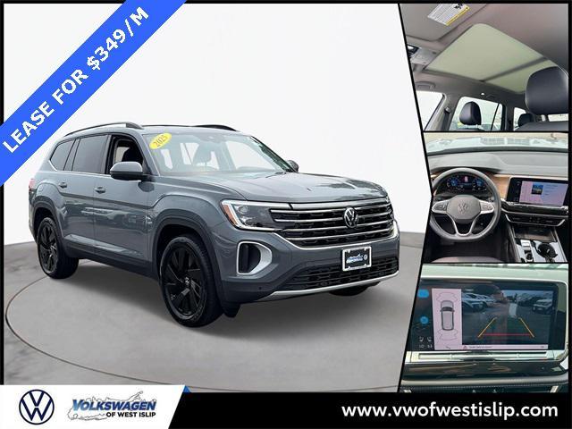 used 2025 Volkswagen Atlas car, priced at $38,802