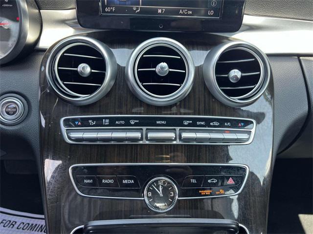 used 2019 Mercedes-Benz C-Class car, priced at $15,646