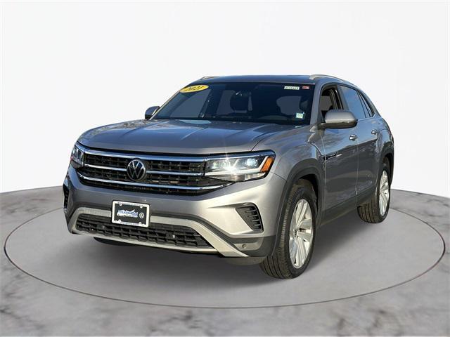 used 2021 Volkswagen Atlas Cross Sport car, priced at $18,416