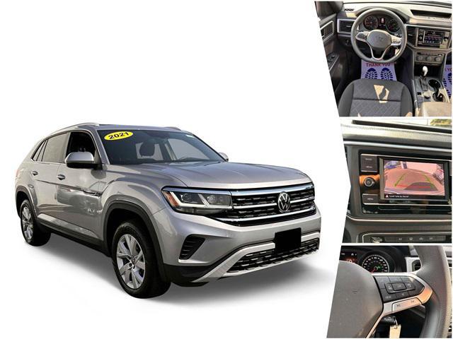 used 2021 Volkswagen Atlas Cross Sport car, priced at $19,419