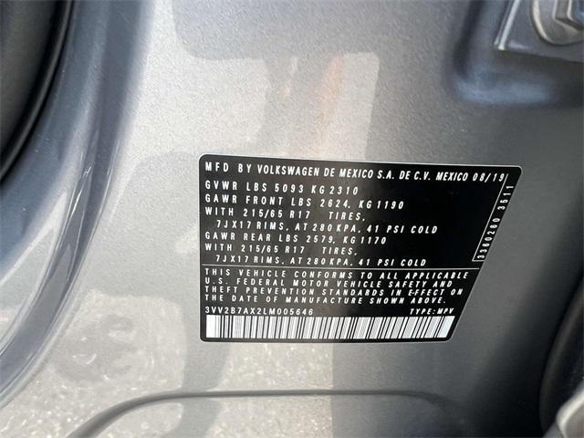 used 2020 Volkswagen Tiguan car, priced at $16,939