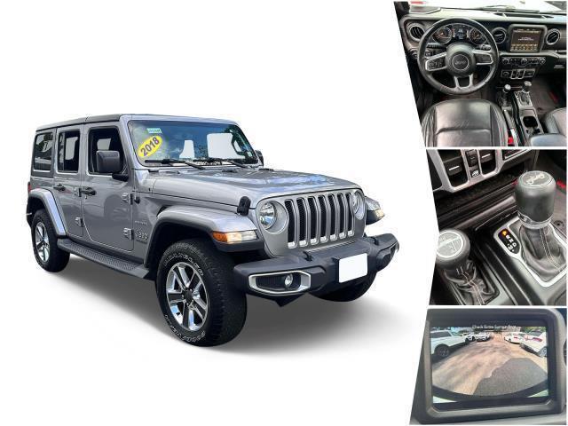 used 2018 Jeep Wrangler Unlimited car, priced at $20,722