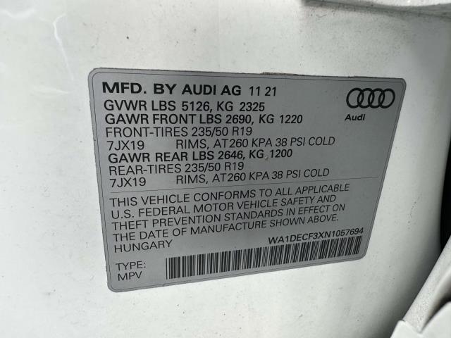 used 2022 Audi Q3 car, priced at $26,026