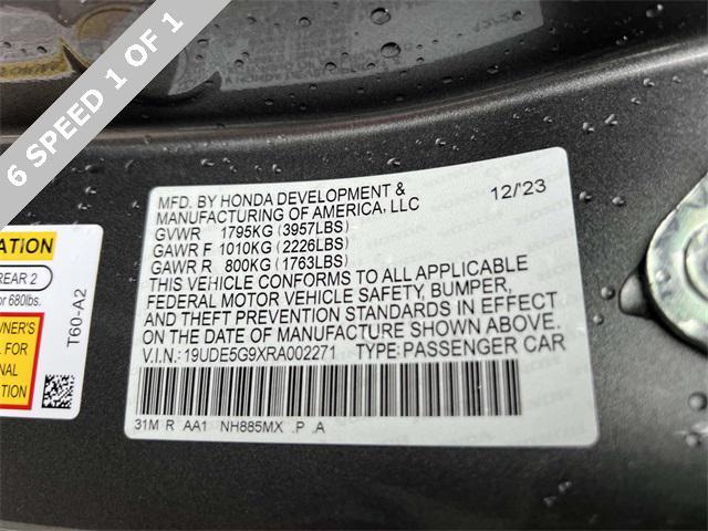 used 2024 Acura Integra car, priced at $44,108