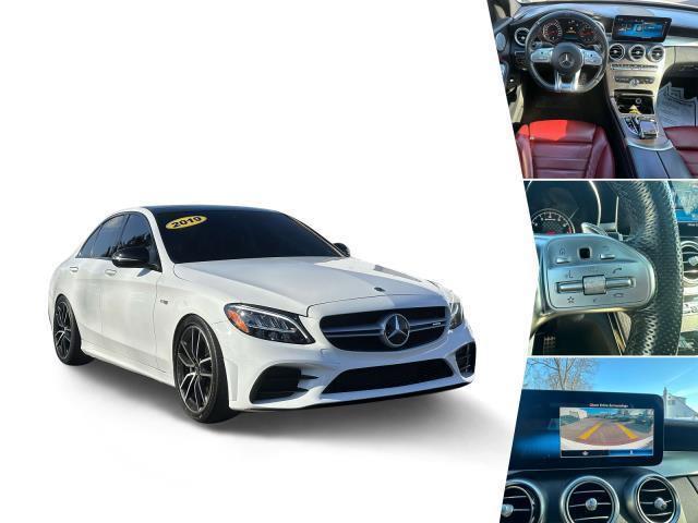 used 2019 Mercedes-Benz AMG C 43 car, priced at $25,394