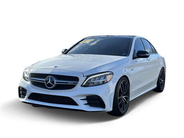 used 2019 Mercedes-Benz AMG C 43 car, priced at $25,394