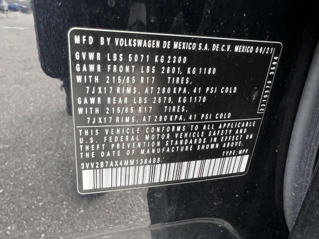 used 2021 Volkswagen Tiguan car, priced at $16,119