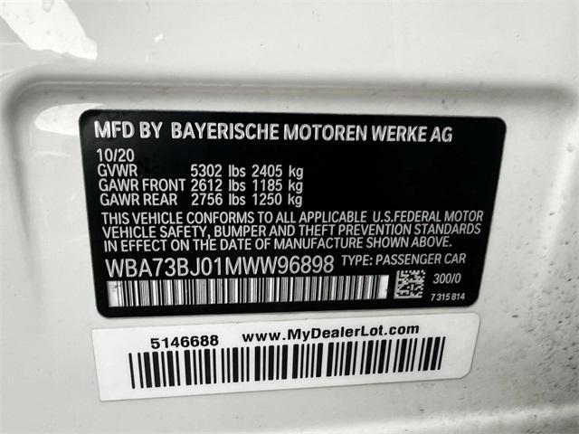 used 2021 BMW 540 car, priced at $25,316