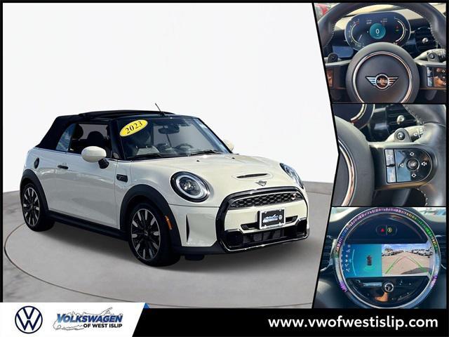 used 2023 MINI Convertible car, priced at $25,598