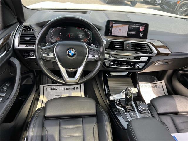 used 2021 BMW X3 car, priced at $26,606