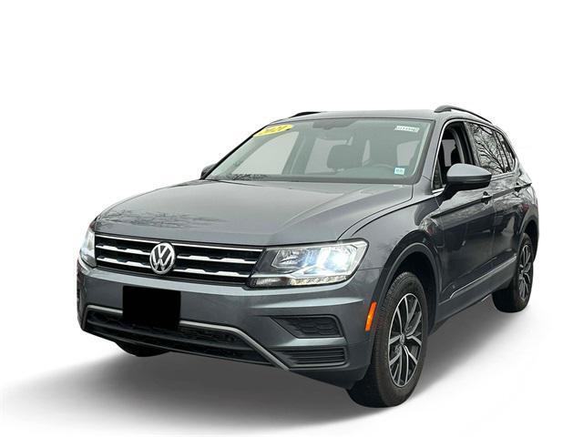 used 2021 Volkswagen Tiguan car, priced at $18,196