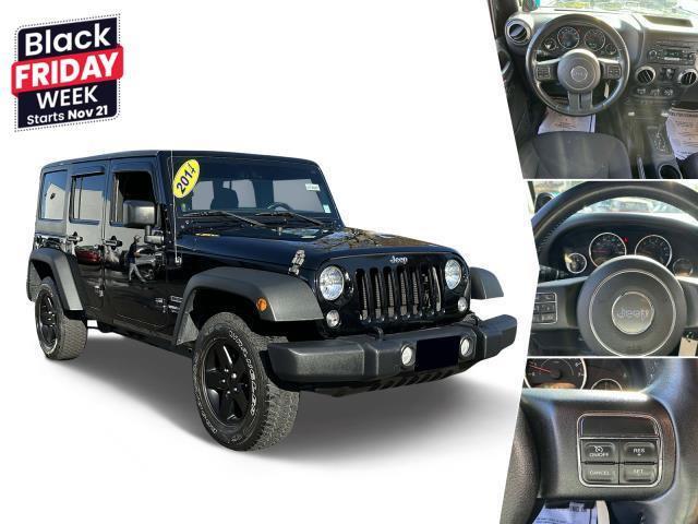 used 2014 Jeep Wrangler Unlimited car, priced at $16,842