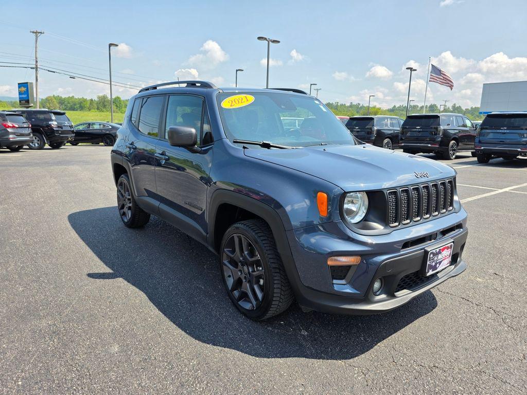 used 2021 Jeep Renegade car, priced at $15,103