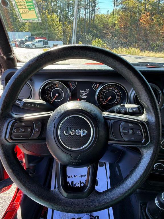 used 2021 Jeep Wrangler car, priced at $24,274