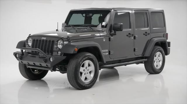 used 2018 Jeep Wrangler JK Unlimited car, priced at $22,991