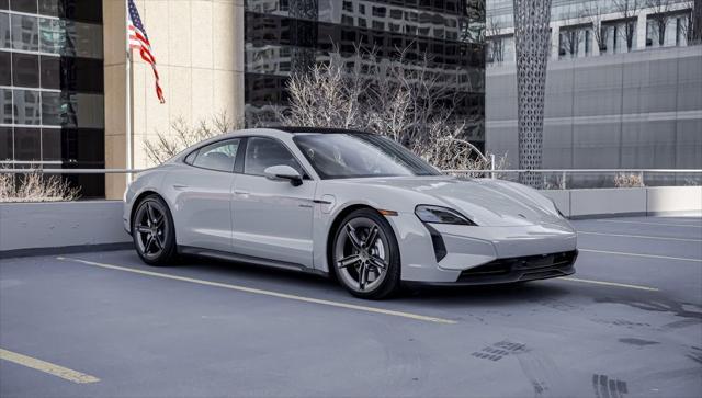 used 2025 Porsche Taycan car, priced at $174,991