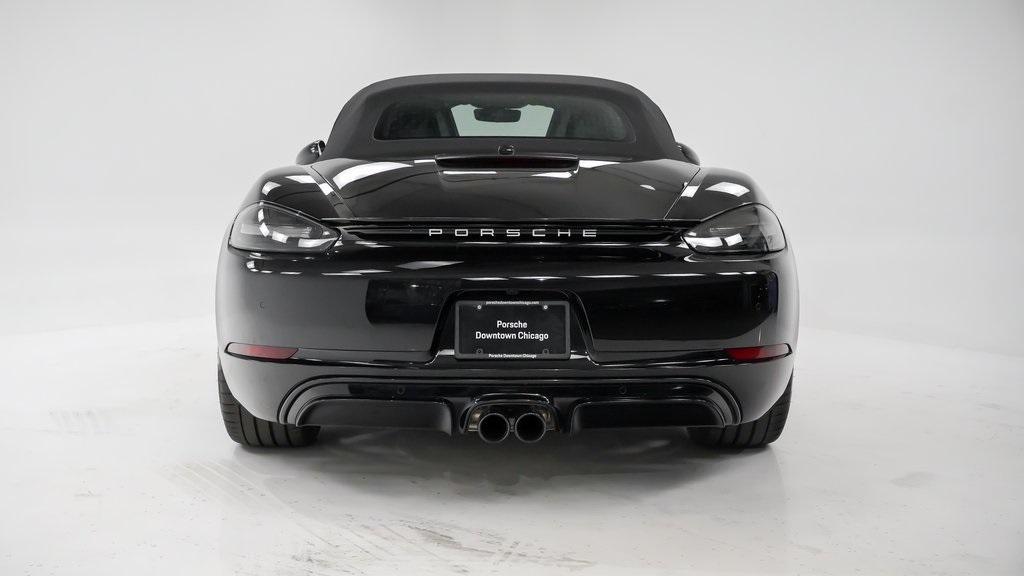 new 2025 Porsche 718 Boxster car, priced at $113,185