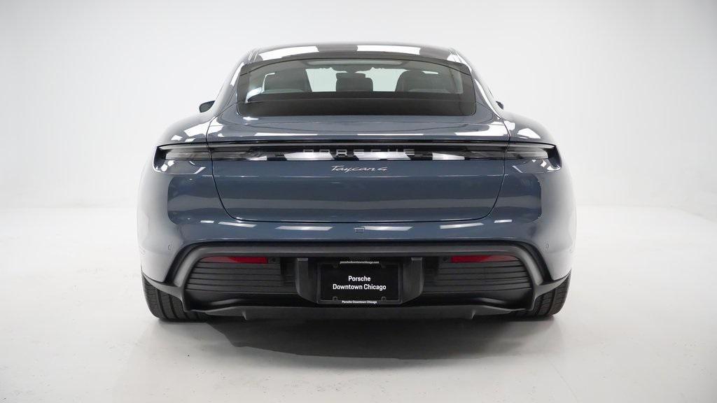 new 2025 Porsche Taycan car, priced at $128,675