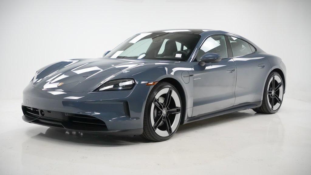 new 2025 Porsche Taycan car, priced at $128,675
