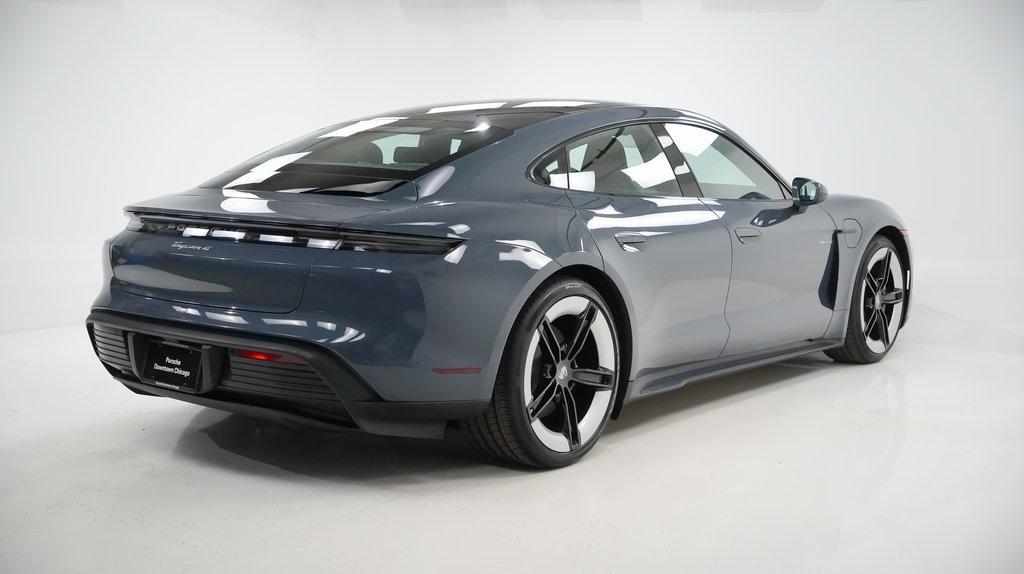 new 2025 Porsche Taycan car, priced at $128,675