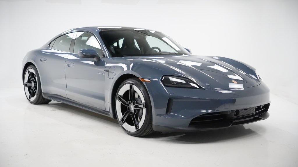 new 2025 Porsche Taycan car, priced at $128,675